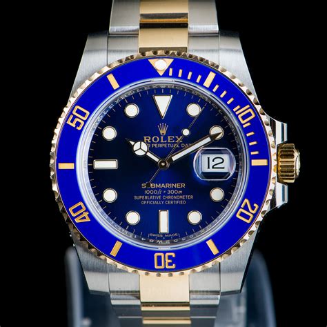 rolex sub two tone|Rolex Submariner Date .